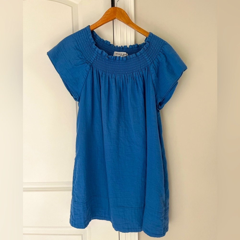 Apiece Apart Flutter sleeve dress sz 2